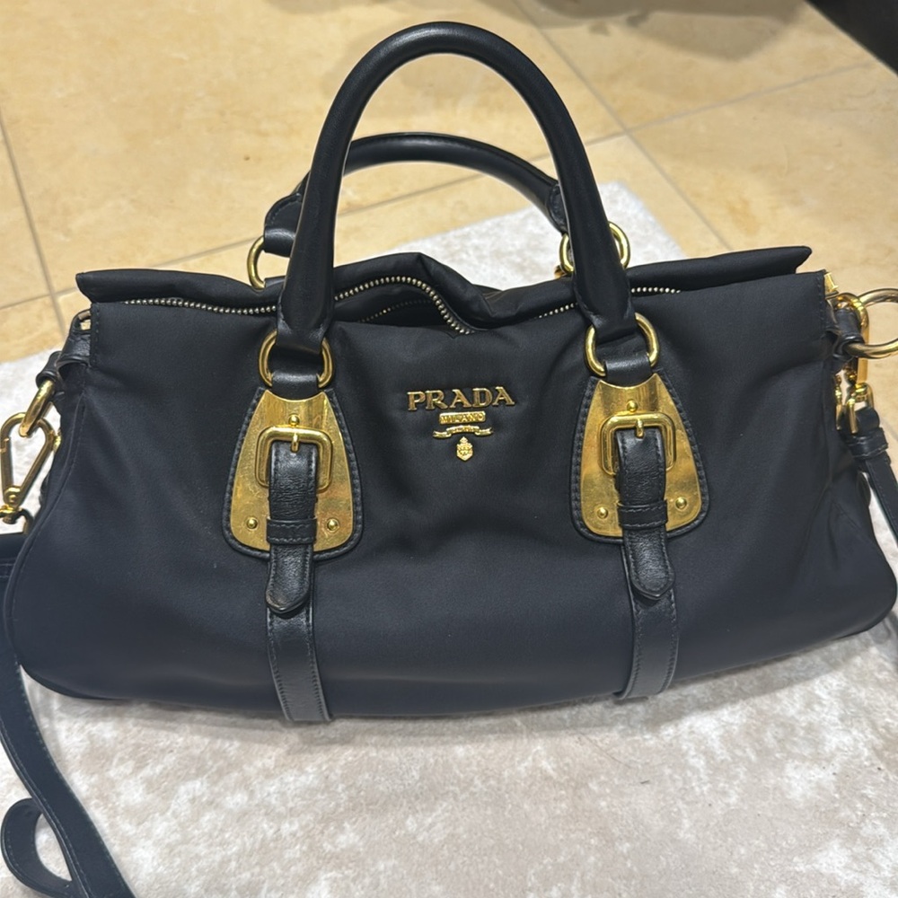 Prada Nylon Satchel Bag - Picture 2 of 4